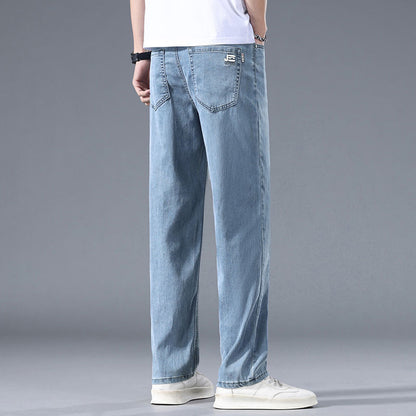 Thin Straight Loose High-end Business Casual Long Pants Men