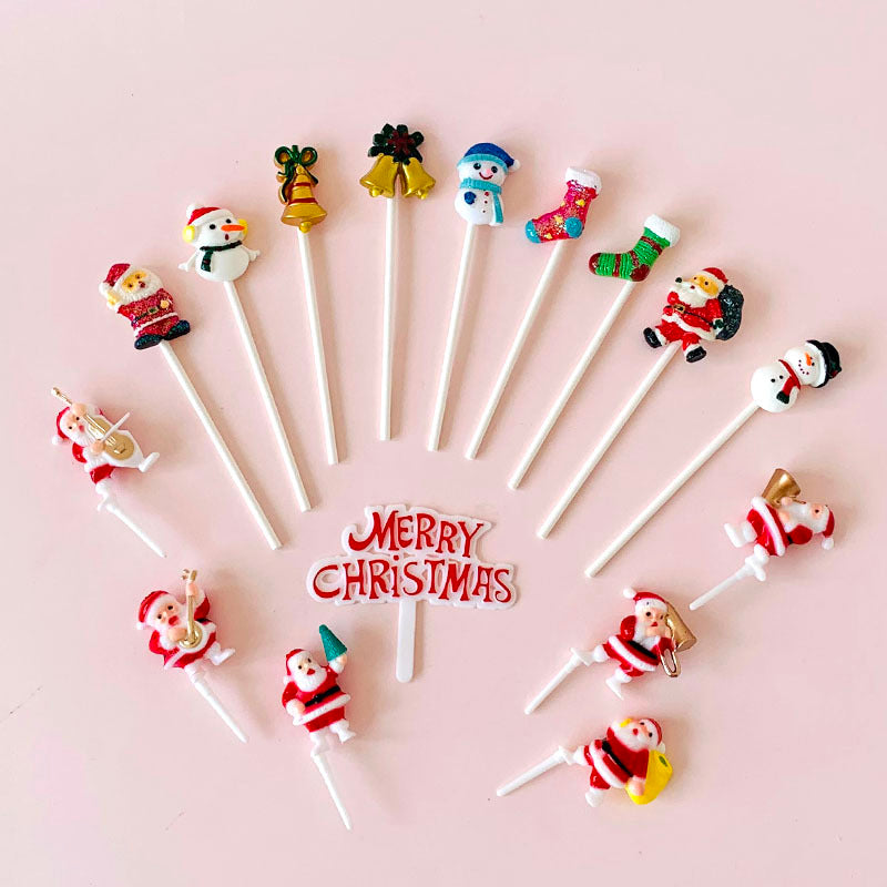 Bell Christmas Baking Dress Up Sign Cake Decoration Plugin