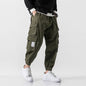 Workwear Men's Japanese Casual Tapered Military Pants