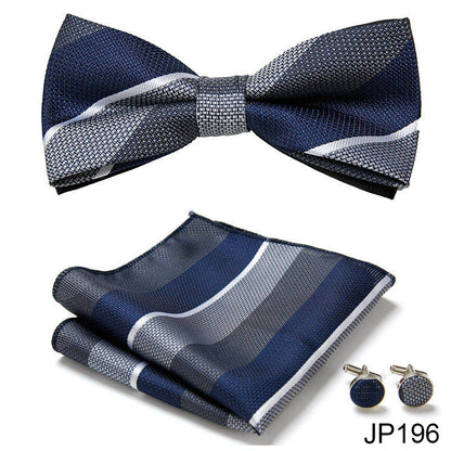 Men's Formal Suit British Korean Bow Tie