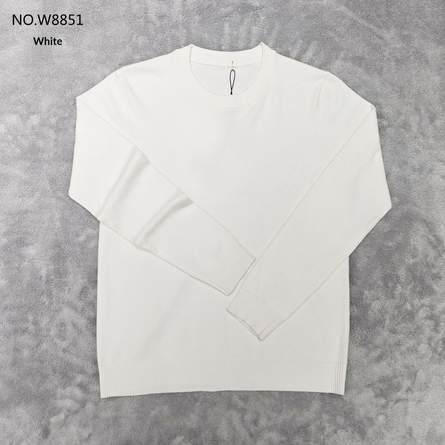 Men's Round Neck Knitted Business Casual Sweater