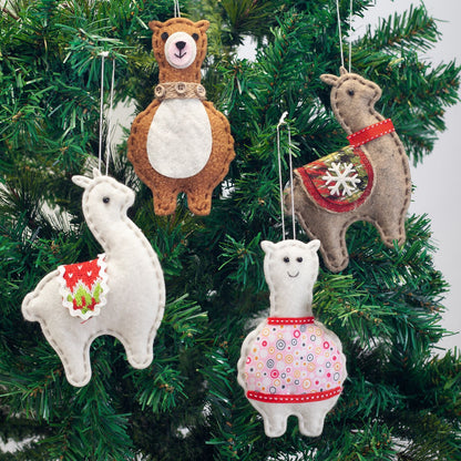 Creative Christmas Tree Alpaca Suit Pendant Home Decoration