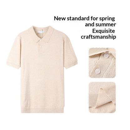Men's High-end Collar Paul High-end Polo Shirt