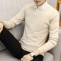 European And American Casual Long-sleeve V-neck Sweater Base Layer