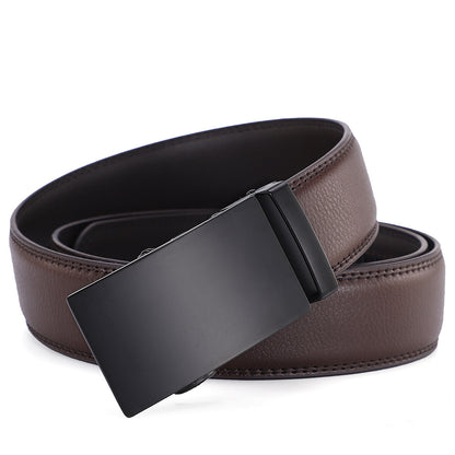 Men's All-match Automatic Buckle Cowhide Belt