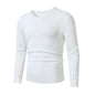 European And American Casual Long-sleeve V-neck Sweater Base Layer