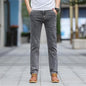 Autumn Smoky Gray Jeans Men's Trendy All-matching