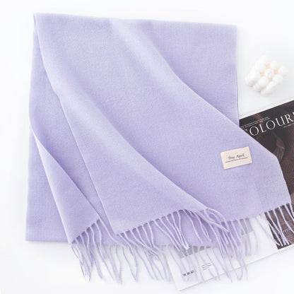Artificial Cashmere Scarf Female Warm Shawl