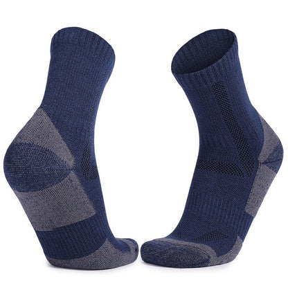Men's And Women's Warm Wool Knee-high Sports Socks