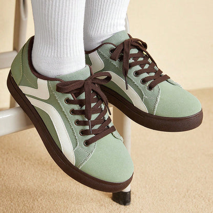 Match Niche American Teenagers Skateboard Shoes Women