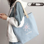 Canvas bag women's shoulder messenger