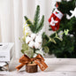 Simple Mini Christmas Decoration Window Small Tree Photography Props