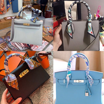 Ribbon Thin Narrow Bag Handle Scarves Decoration