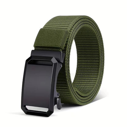 Military Training Belt Universal For Boys And Girls Spring And Summer Wear-resistant Lengthened High School And College Student Camouflage Monochrome Buckle Belt Wholesale