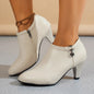 Women's Pointed Toe Stiletto Heel Ankle Boots