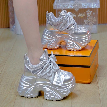 Thick Bottom Height Increasing Insole Dad Shoes Women