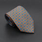 Super Soft Bohemian Silk Ties Men's Fashion 75mm Necktie