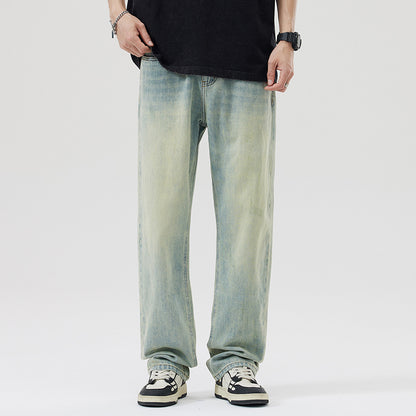 Plus Size Men's Summer New Thin Type Jeans