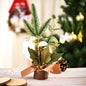 Simple Mini Christmas Decoration Window Small Tree Photography Props