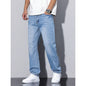 Men's Casual Straight-leg Loose Long Jeans