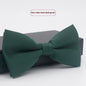 Men's Solid Color Formal Wear Wedding Business Casual Groom Groomsman Bow Tie