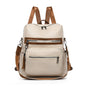 New Casual Women's PU Backpack Fashion Large Capacity