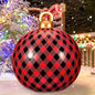 Inflatable Decoration Ball Courtyard Balloon Atmosphere With Lights Christmas Decorating Ball