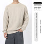 Men's Round Neck Sweater With A Light Luxury And High-end Casual Feel