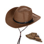 Men's Breathable British Brim Top Hat