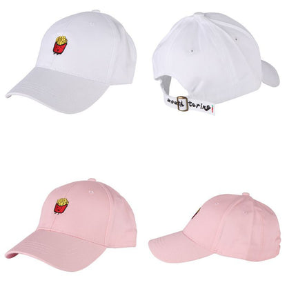 European and American French Fries With Embroidered Cap