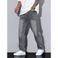 Men's Casual Straight-leg Loose Long Jeans
