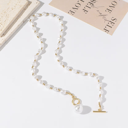 T-shaped Buckle Fashion Women's Necklace