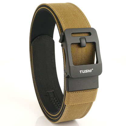 Men's Automatic Buckle Double-layer Belt