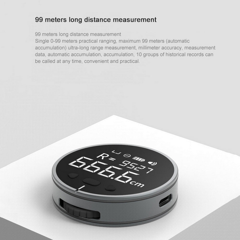Digital Electronic Measuring Tape - LCD Display