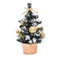 PVC Mini Christmas Tree LED Lights Decoration Desktop Ornaments