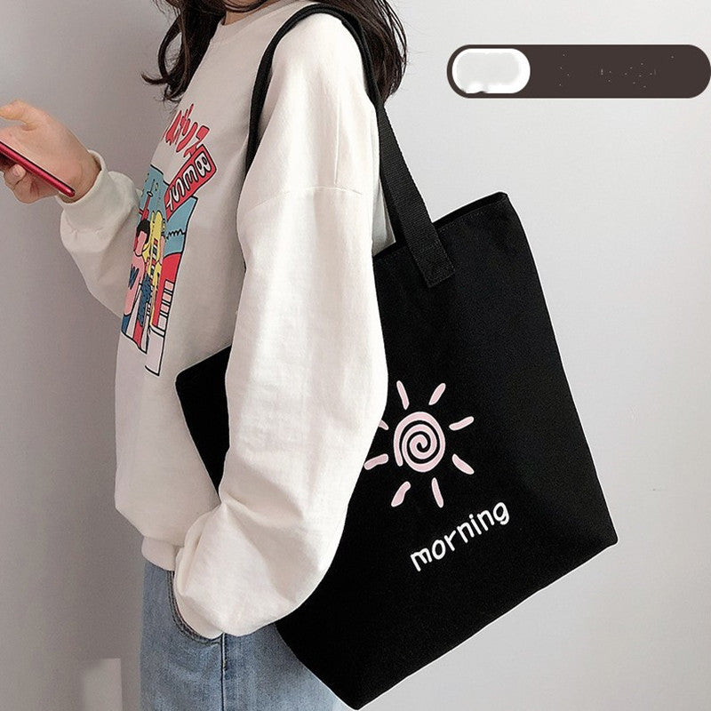 Canvas bag women's shoulder messenger