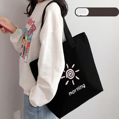 Canvas bag women's shoulder messenger