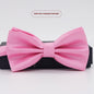 Men's Solid Color Formal Wear Wedding Business Casual Groom Groomsman Bow Tie
