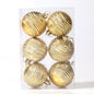 6cm Decorative Special-shaped Ball Christmas Tree Decoration Props