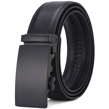 Men's All-match Automatic Buckle Cowhide Belt