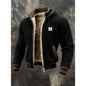 Men's Fleece-Lined Thick Hooded Jacket