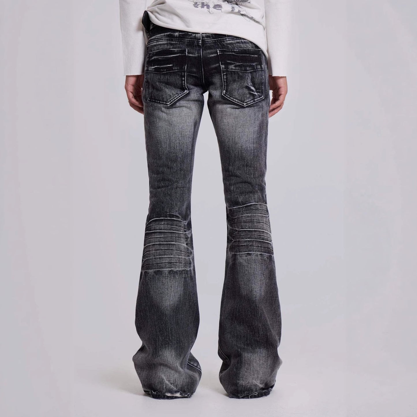 New Slightly Flared Vintage Jeans For Men
