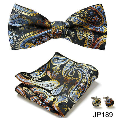 Men's Formal Suit British Korean Bow Tie