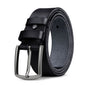 Men's First Layer Leather Alloy Buckle Belt
