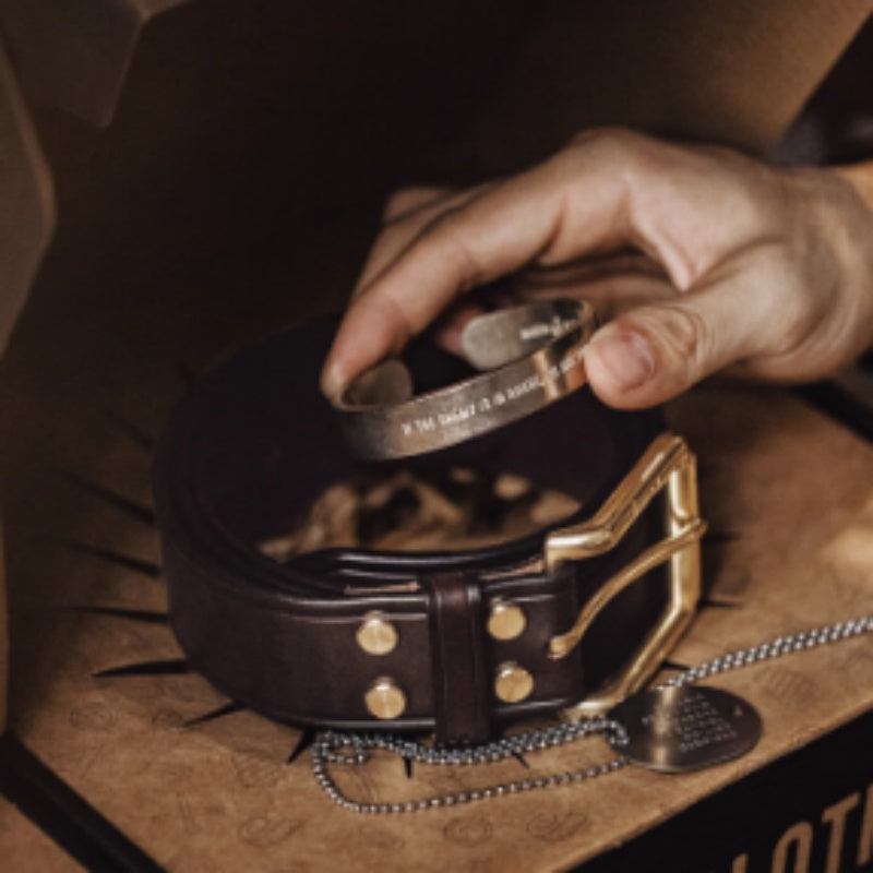 Men's Gift Practical High-grade Leather American Belt