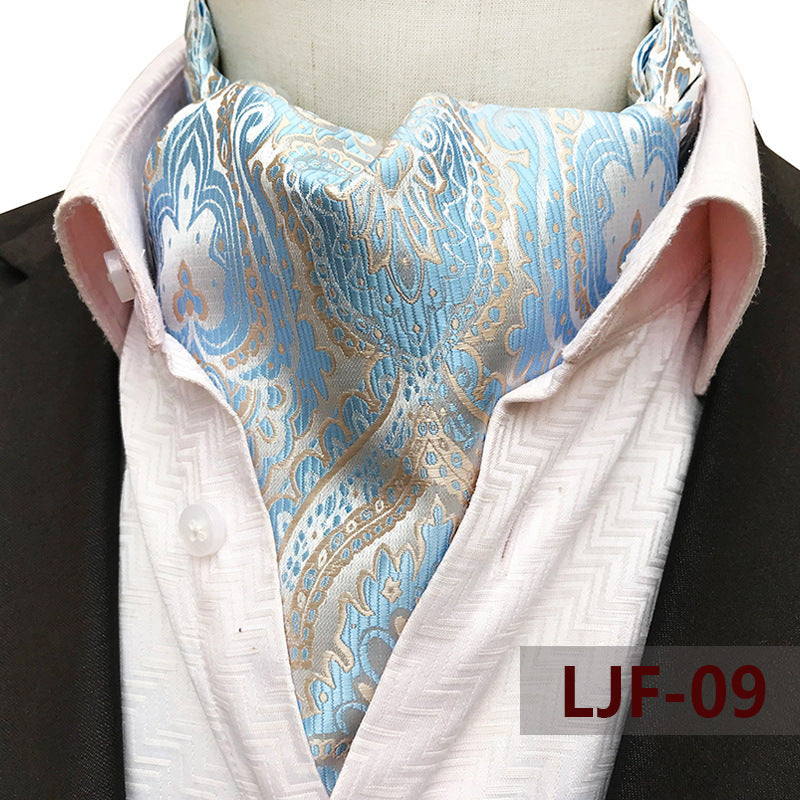 Men's Scarf Jacquard Polyester British