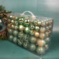 Christmas Ball 3-6cm Set Pvc Boxed Christmas Tree Decoration Colorful Ball
