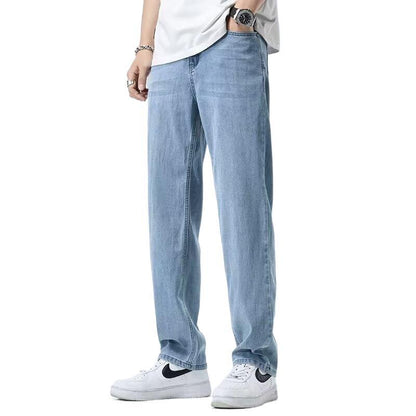 Men's Loose American Retro Straight Casual Pants