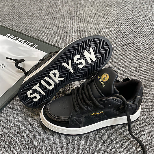 Men's  National Fashion All-match Thick Bottom Board Shoes