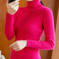 Autumn And Winter Women's Slim-fit Pullover Knit Sweater For Layering